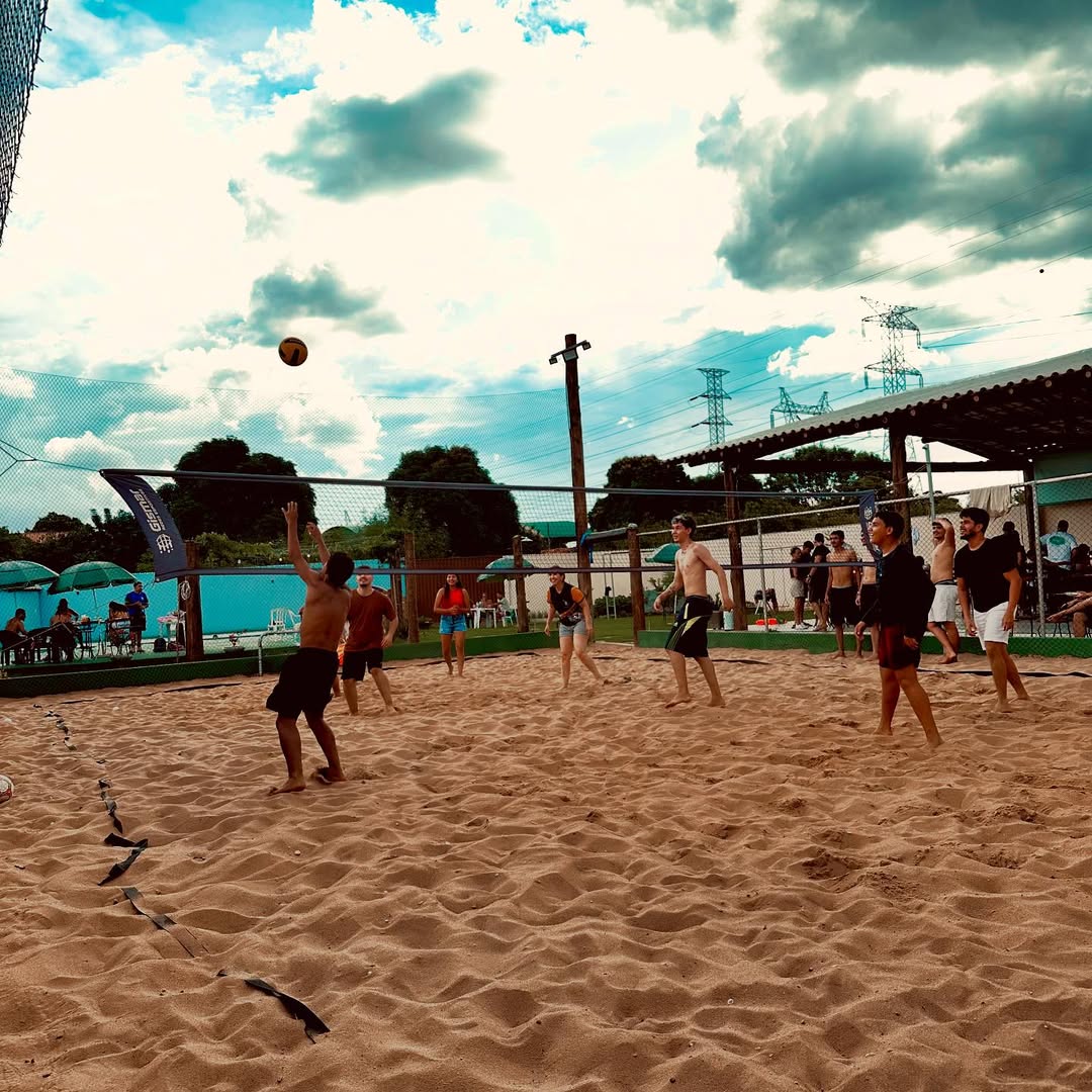 Quadra de esportes no Bentu's